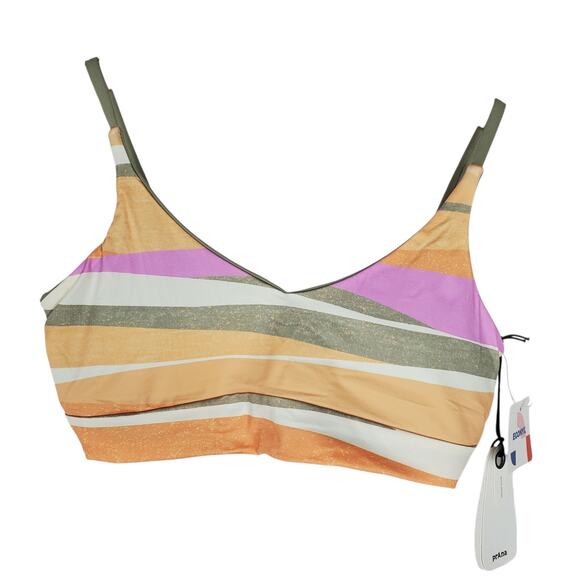NEW Prana Willow Falls Reversible Top Womens XS Bikini Swim Waves MSRP $70 - Picture 2 of 13